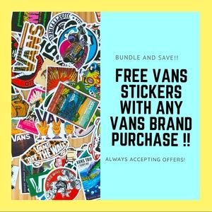 MYSTERY GIFTS WITH EVERY VANS BRAND PURCHASE